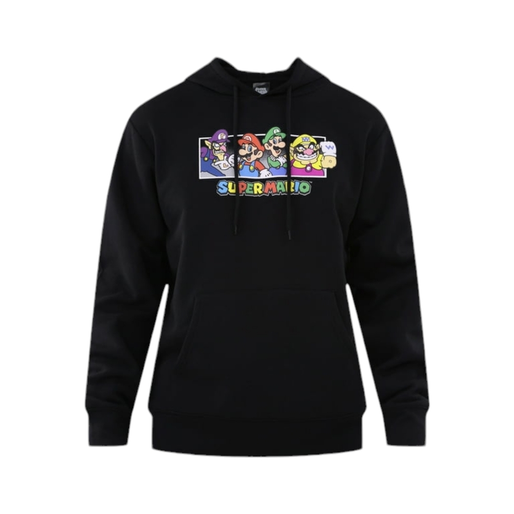 Super Mario Men's Graphic Hoodie with Long Sleeves Size XL